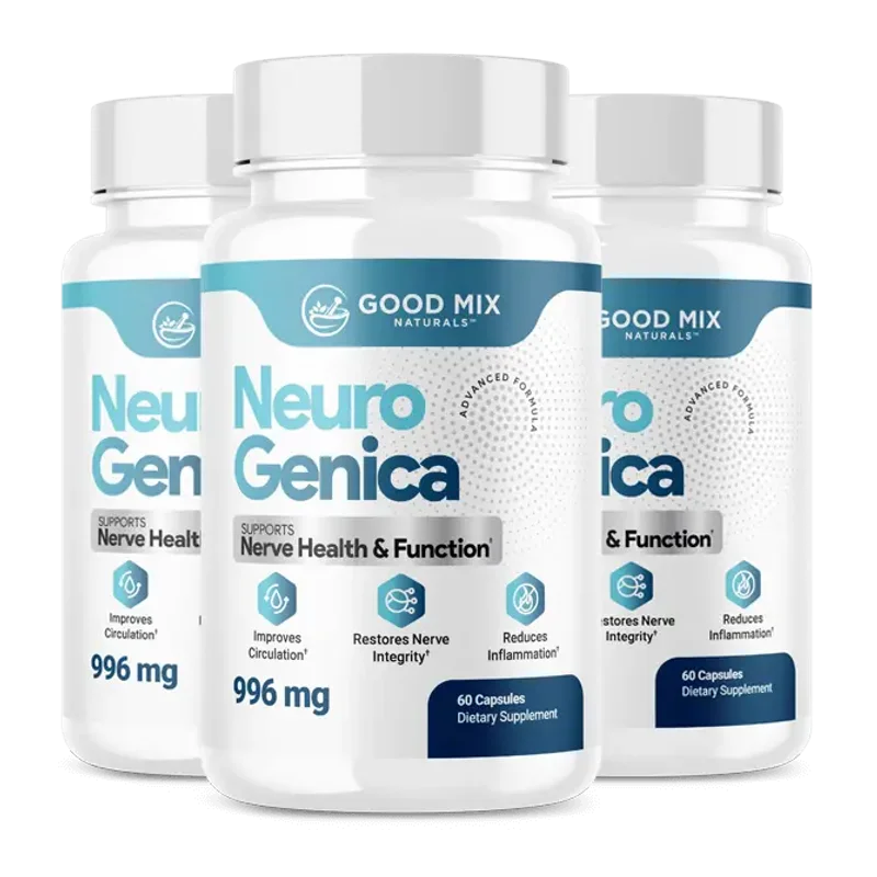 NeuroGenica Cognitive Health — 3 Bottle / 90 Day Pack