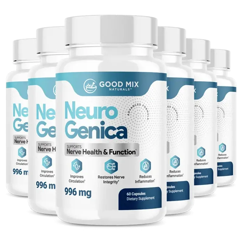 NeuroGenica Cognitive Health — 6 Bottle / 180 Day Pack