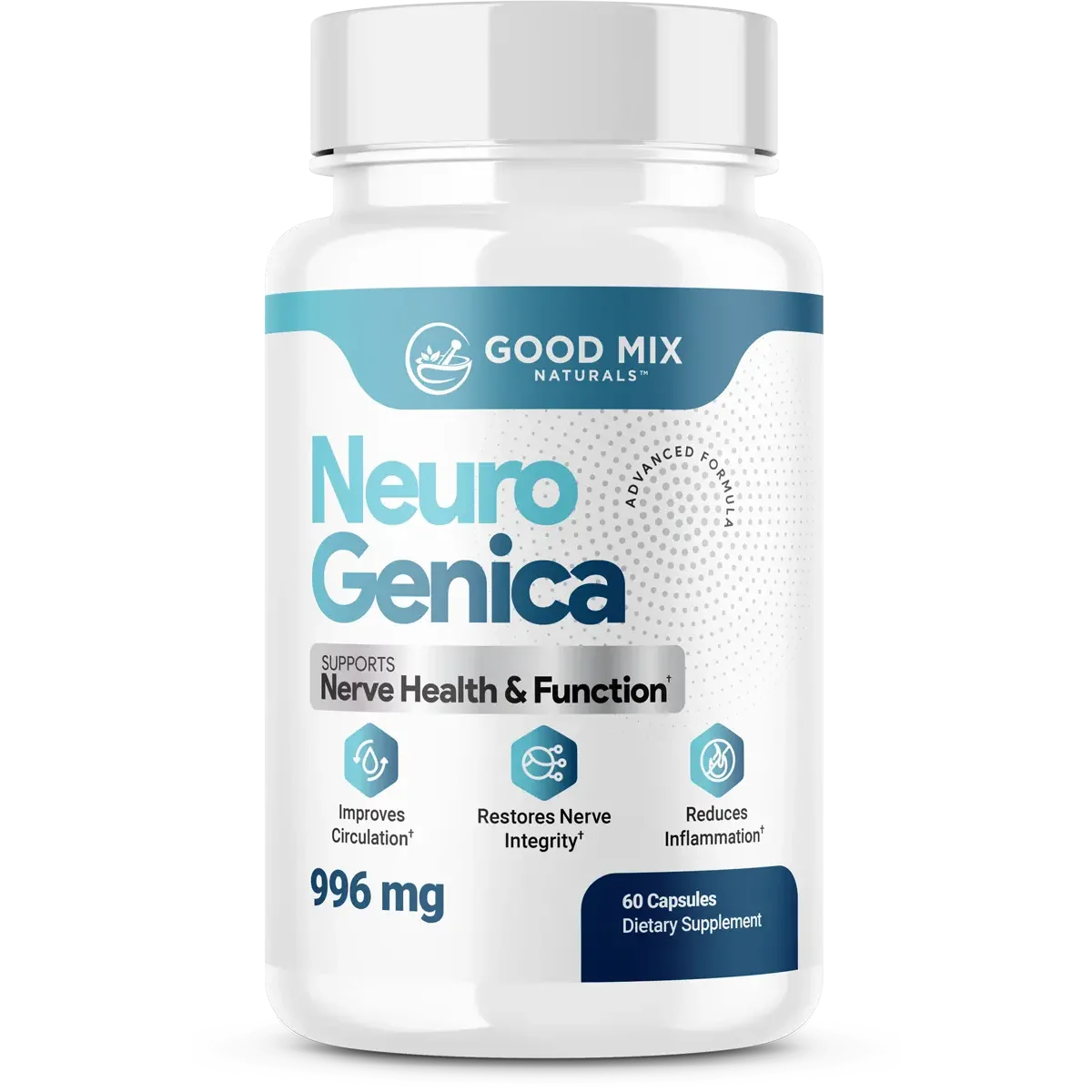 NeuroGenica Cognitive Health — Front Label